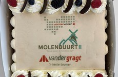 Afbeelding 1 van WormerWonen en Van der Gragt ondertekenen project Molenbuurt II