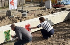 Afbeelding 1 van Molensymbool markeert start nieuwbouw Molenbuurt II